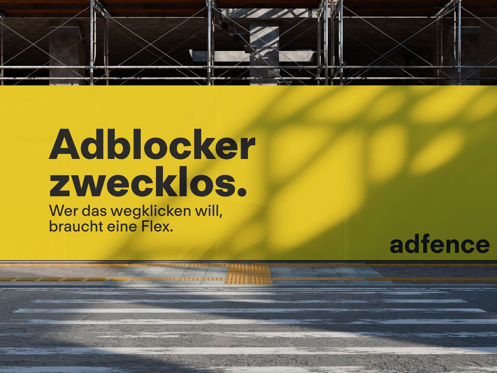 adfence Zaunwerbung